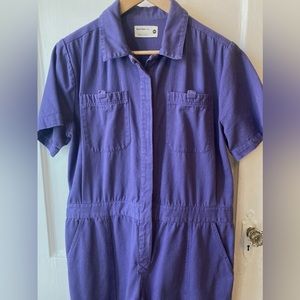 Back Beat Co. Purple Boilersuit Jumpsuit XL